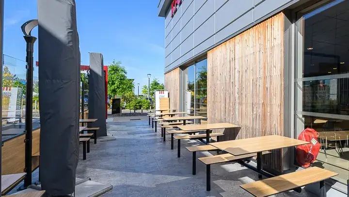 KFC restaurant in Chanteloup-en-Brie