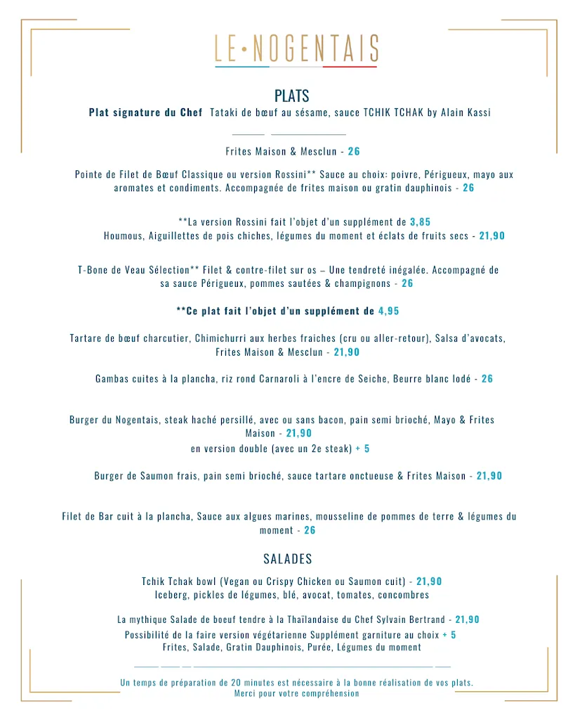 Menu_Restaurant Le Nogentais_Nogent-sur-Marne_image_1