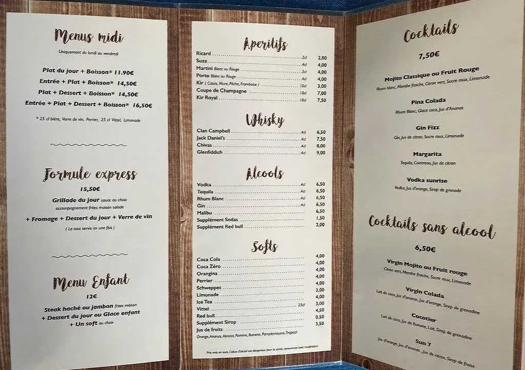 Menu_La Goujonnette_Chelles_image_2