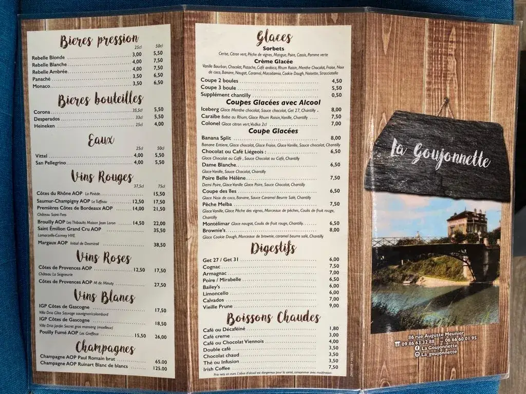 Menu_La Goujonnette_Chelles_image_4
