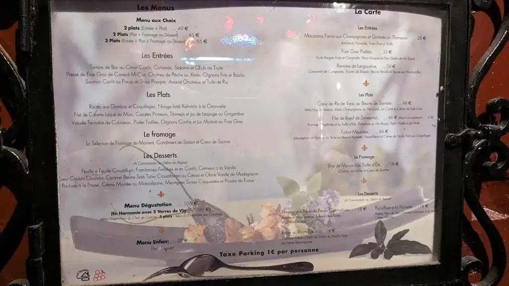 Menu_L'Ecu de France_Chennevières-sur-Marne_image_3