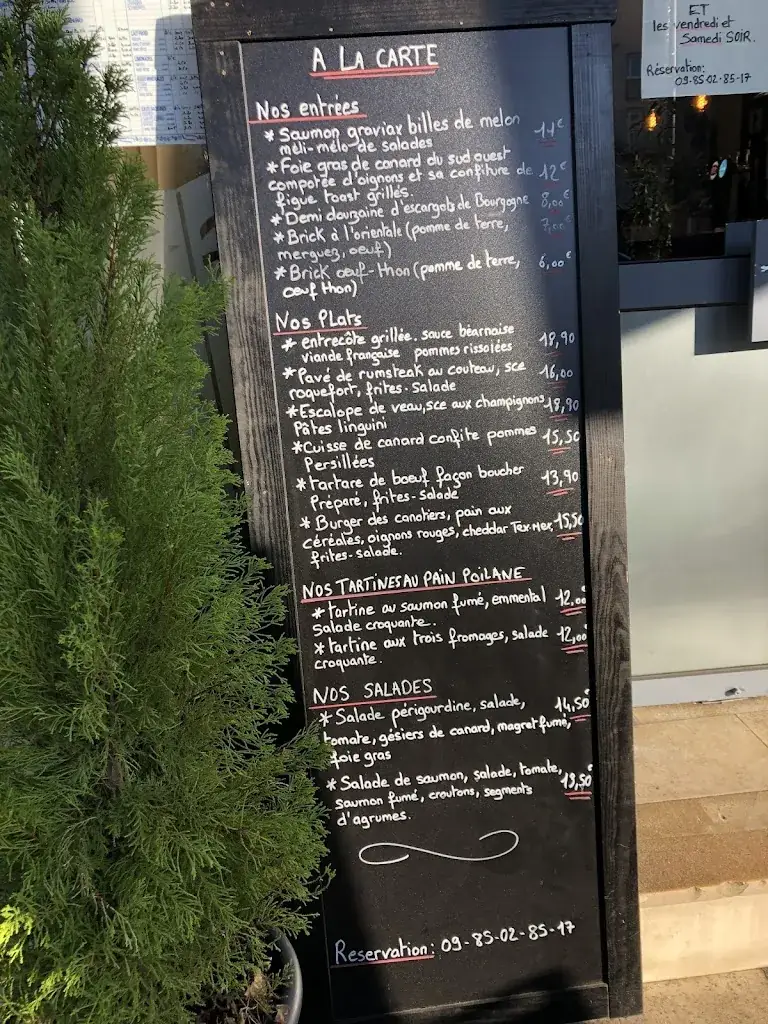 Menu_Restaurant Les Canotiers_Chatou_image_1
