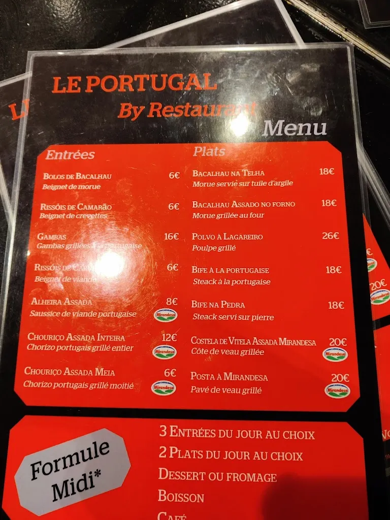 Menu_Le Portugal_Chatou_image_3
