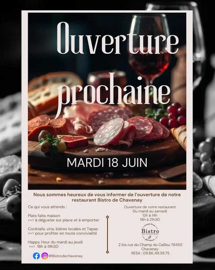 Menu_Le Bistro de Chavenay_Chavenay_image_2