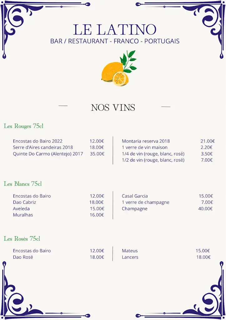 Menu_Le Latino_Clayes-sous-Bois_image_3