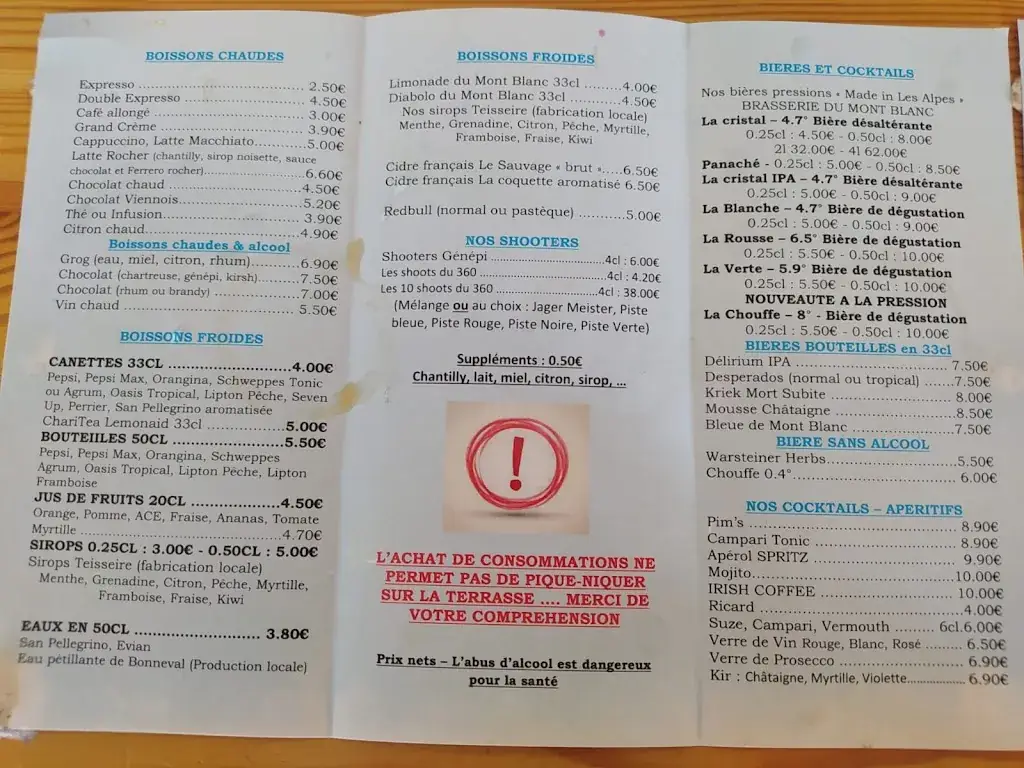 Menu_Restaurant Le 360_Mâcot-la-Plagne_image_1