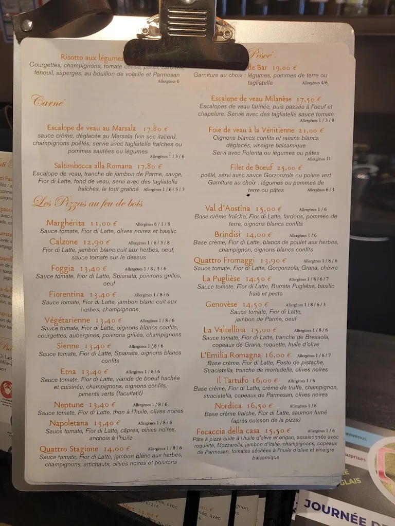 Menu_Foggia Ristorante_Longjumeau_image_3