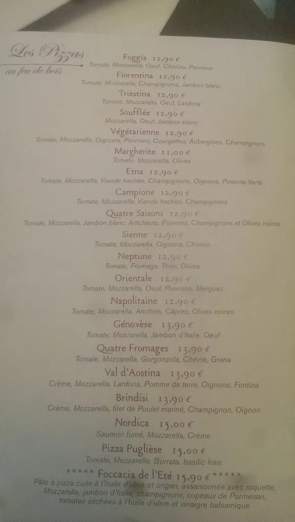 Menu_Foggia Ristorante_Longjumeau_image_4