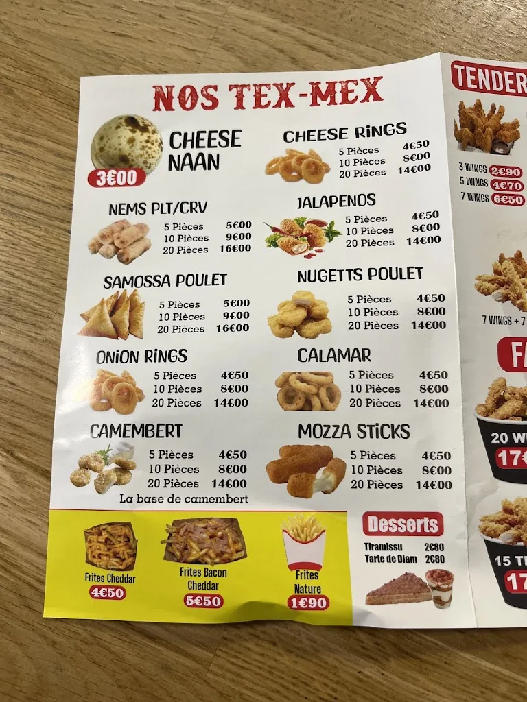 Menü_Chicken Korner_Longjumeau_Bild_3