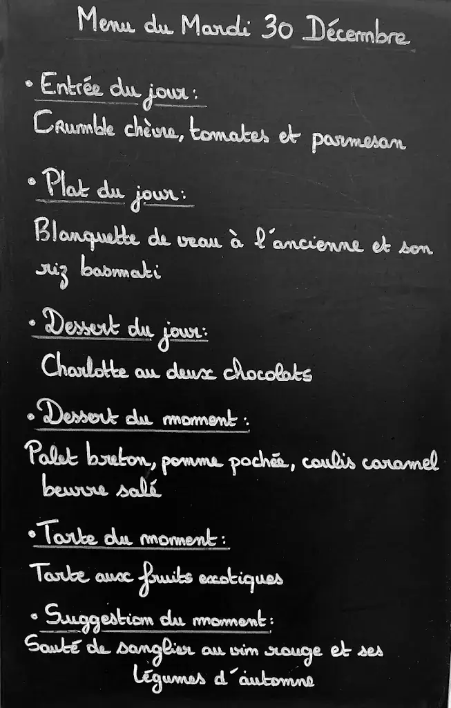 Menu_Auberge Saint Nicolas_Chessy_image_2