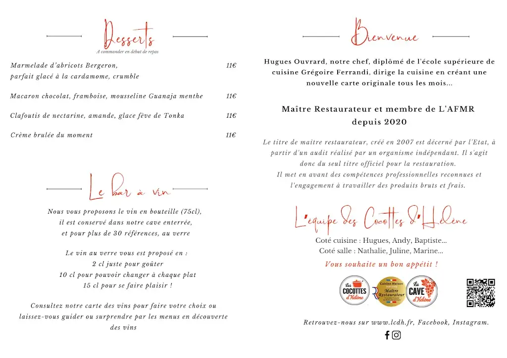 Menu_Les Cocottes d'Hélène_Coupvray_image_3