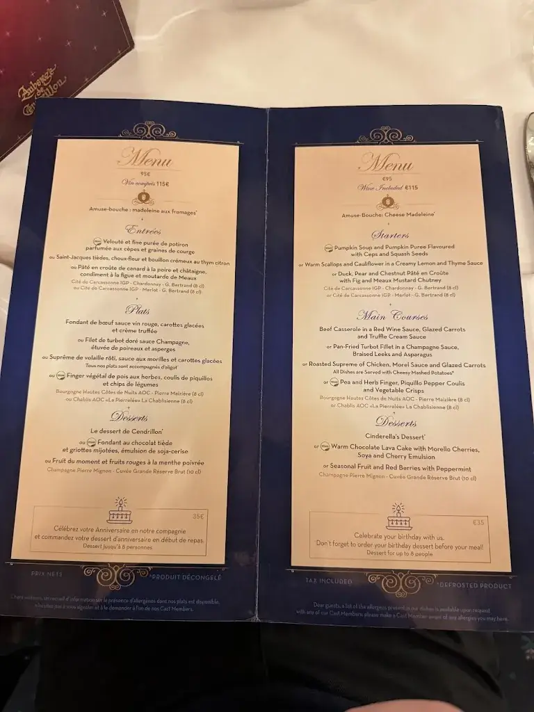 Menu_Auberge de Cendrillon_Chessy_image_4