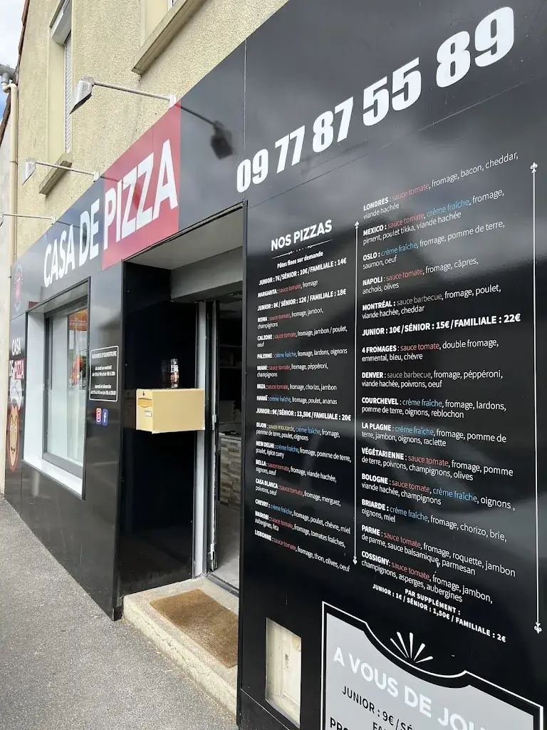 CASA DE PIZZA restaurant in Chevry-Cossigny