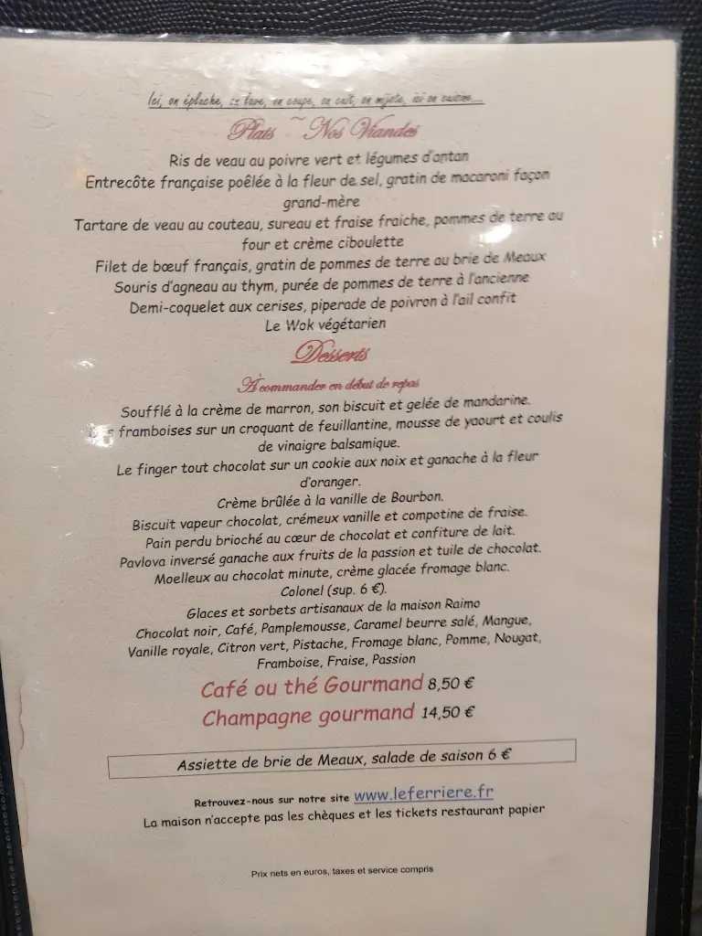 Menu_Le Ferrière_Ozoir-la-Ferrière_image_3