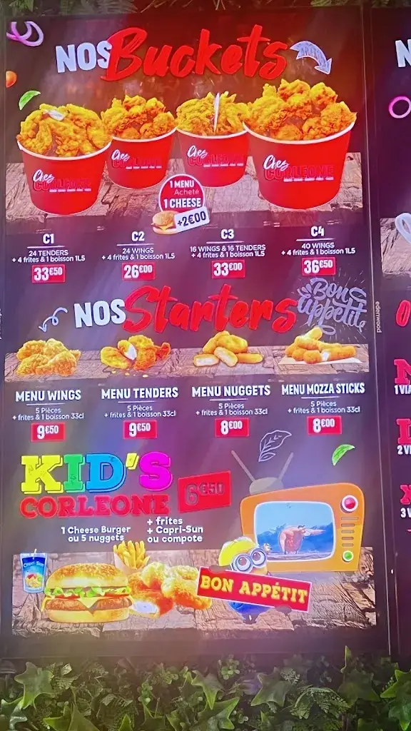 Menu_Restaurant Franco Italien_Châtenay-Malabry_image_3