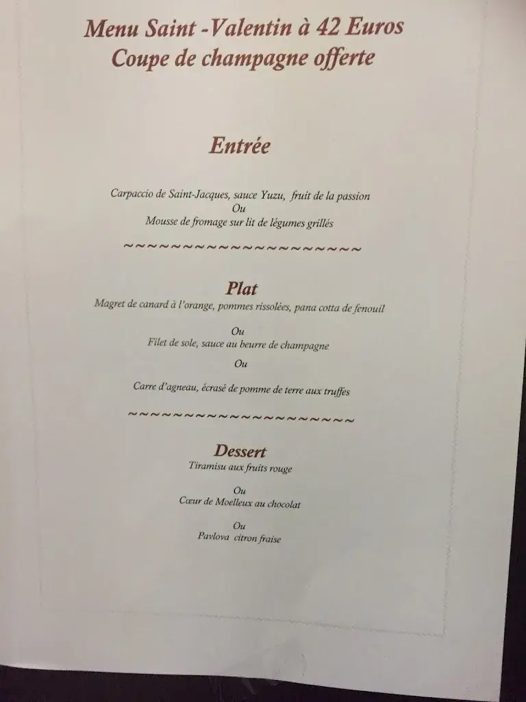 Menu_Brasserie du Parc_Châtenay-Malabry_image_3