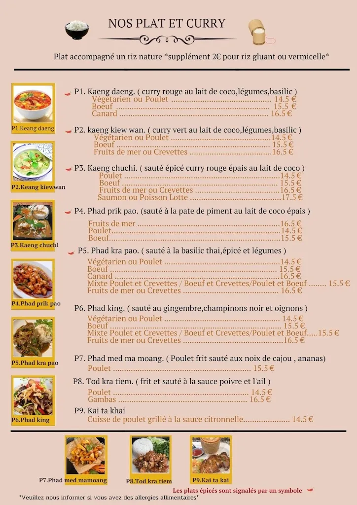 Menu_Papi Thai Cuisine_Châtenay-Malabry_image_1