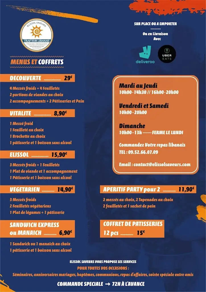Menu_Elissol Saveurs_Châtenay-Malabry_image_3