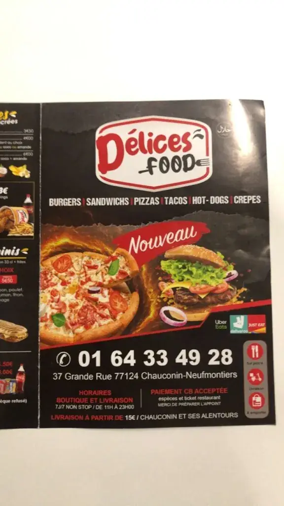 Menü_Délice Food_Chauconin-Neufmontiers_Bild_4