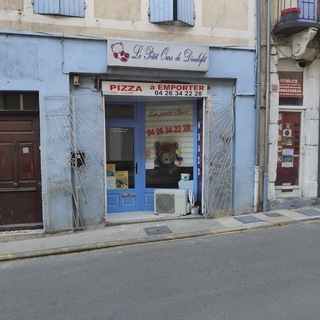 Le Petit Ours Pizzas a emporter restaurant in Dieulefit