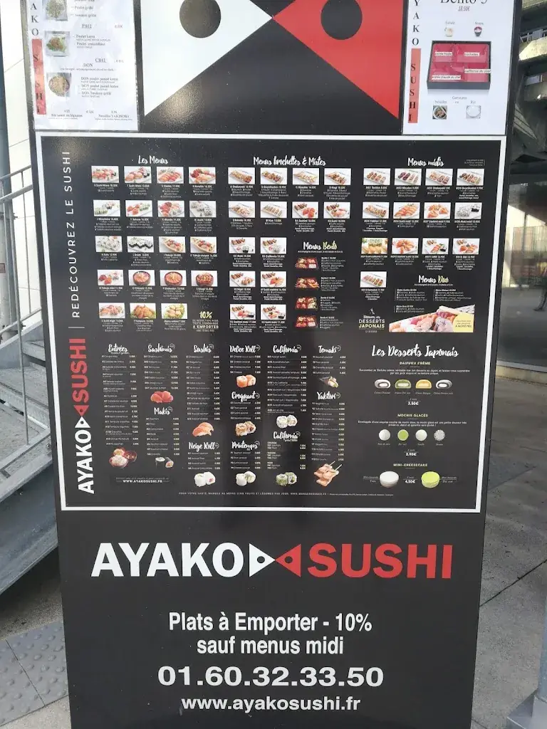 Menu_AYAKO SUSHI_Chauconin-Neufmontiers_image_2