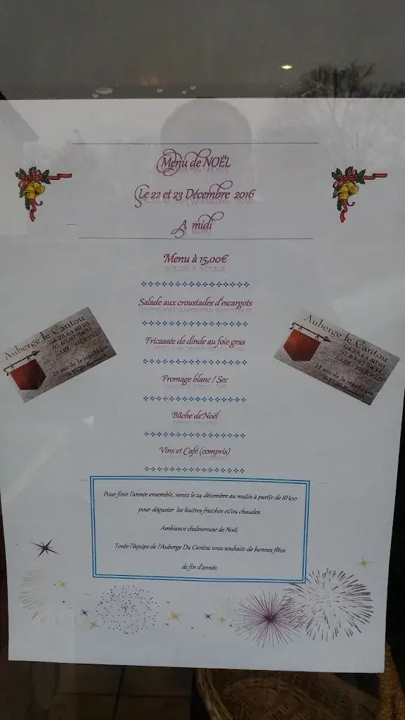 Menu_Restaurant le Cantou_Ennezat_image_1