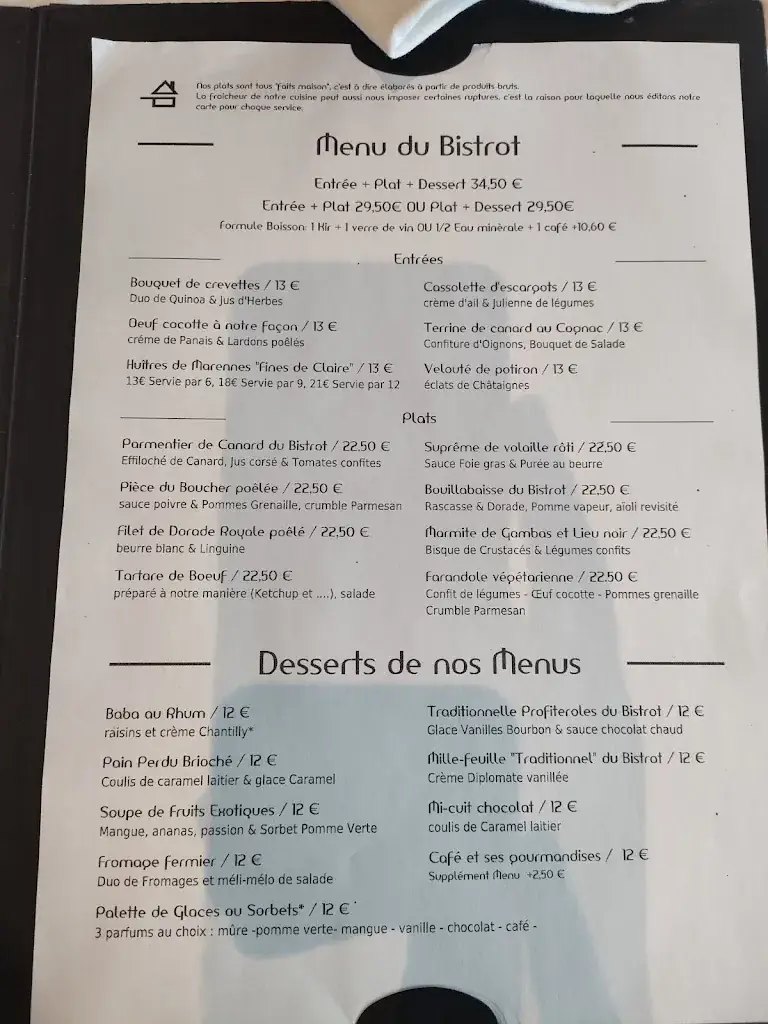 Menu_Le Bistrot De Charenton_Charenton-le-Pont_image_1