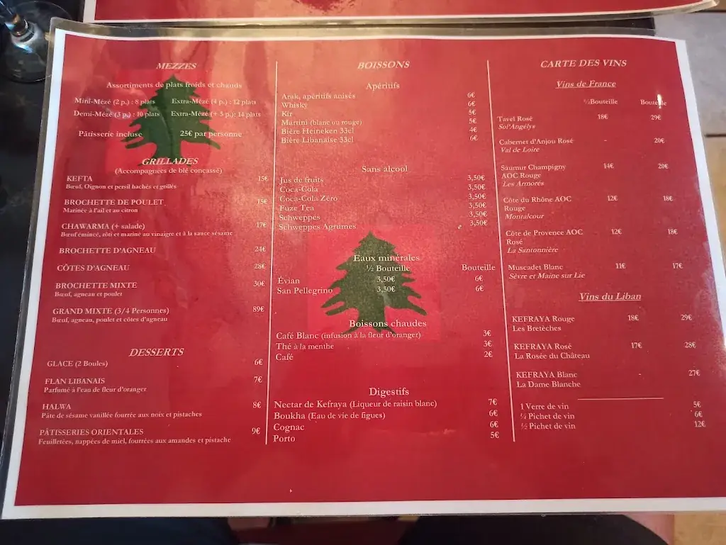 Menu_RESTAURANT LÉA_Charenton-le-Pont_image_3