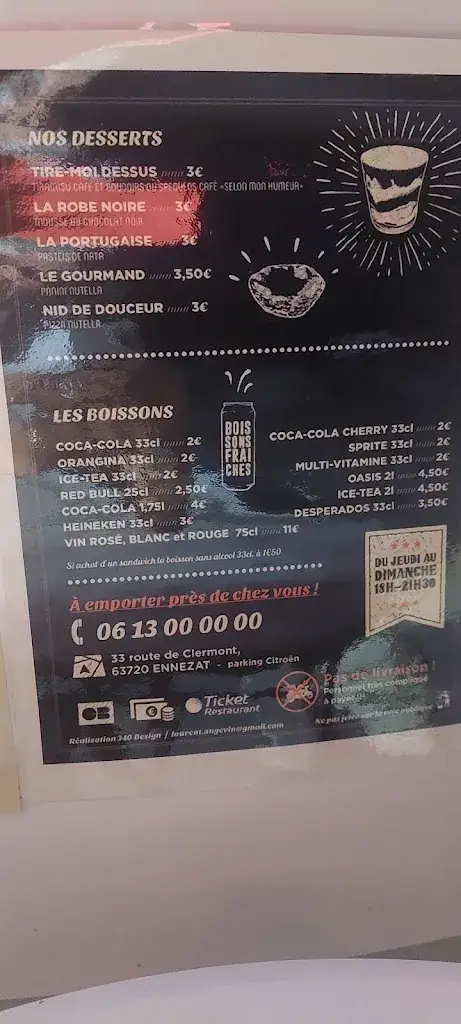 Menu_One Again food_Ennezat_image_3