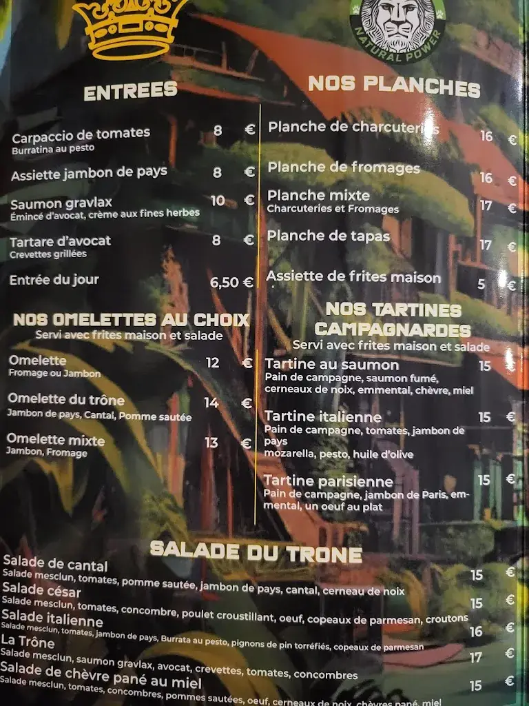 Menu_Brasserie de la foire du trone_Charenton-le-Pont_image_1