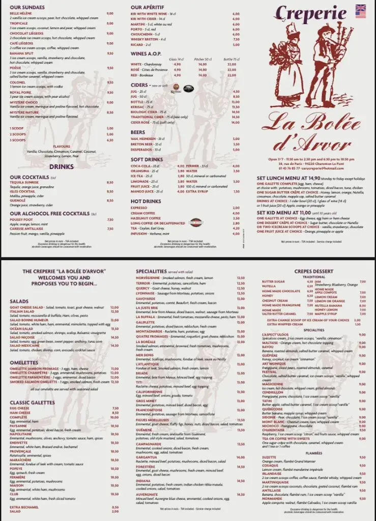 Menu_La Bolée D'Arvor_Charenton-le-Pont_image_1