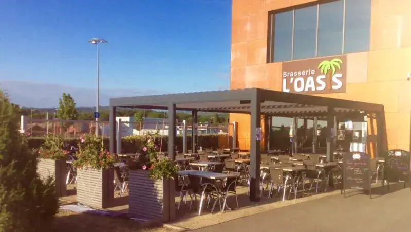 Brasserie l'Oasis restaurant in Enval