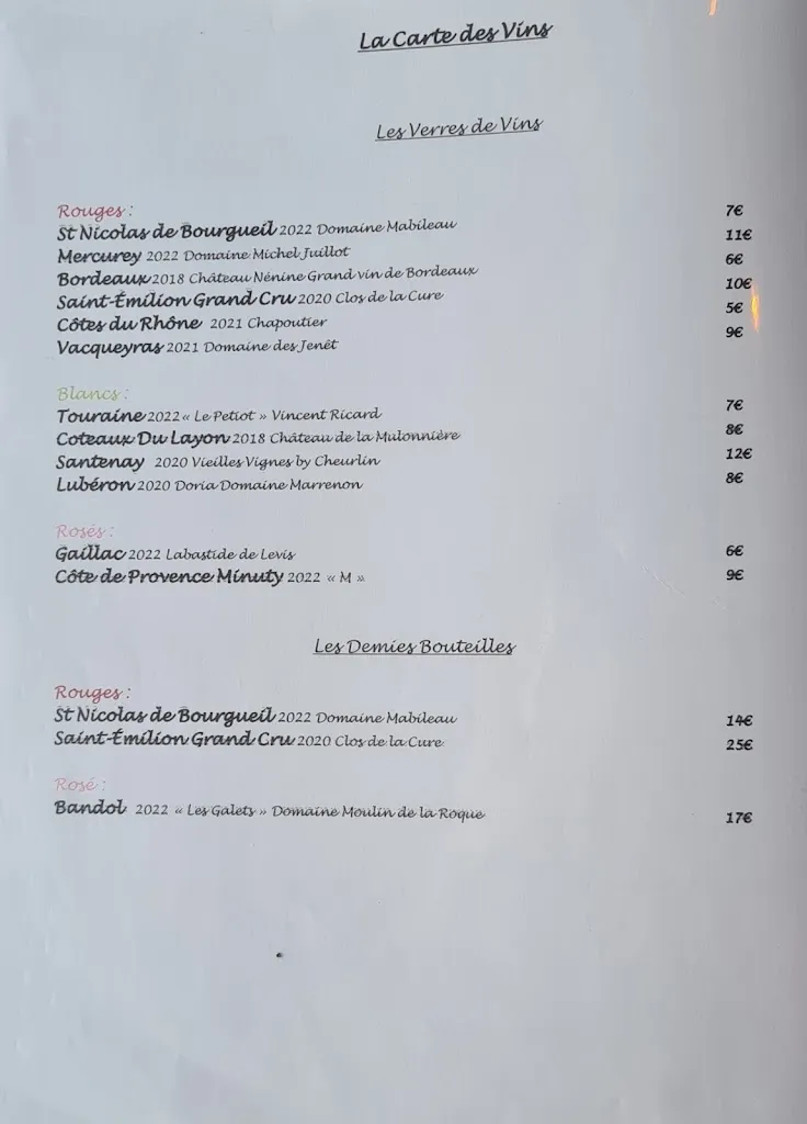 Menu_O’Bistro _ _ d’à Côté_Conflans-Sainte-Honorine_image_4