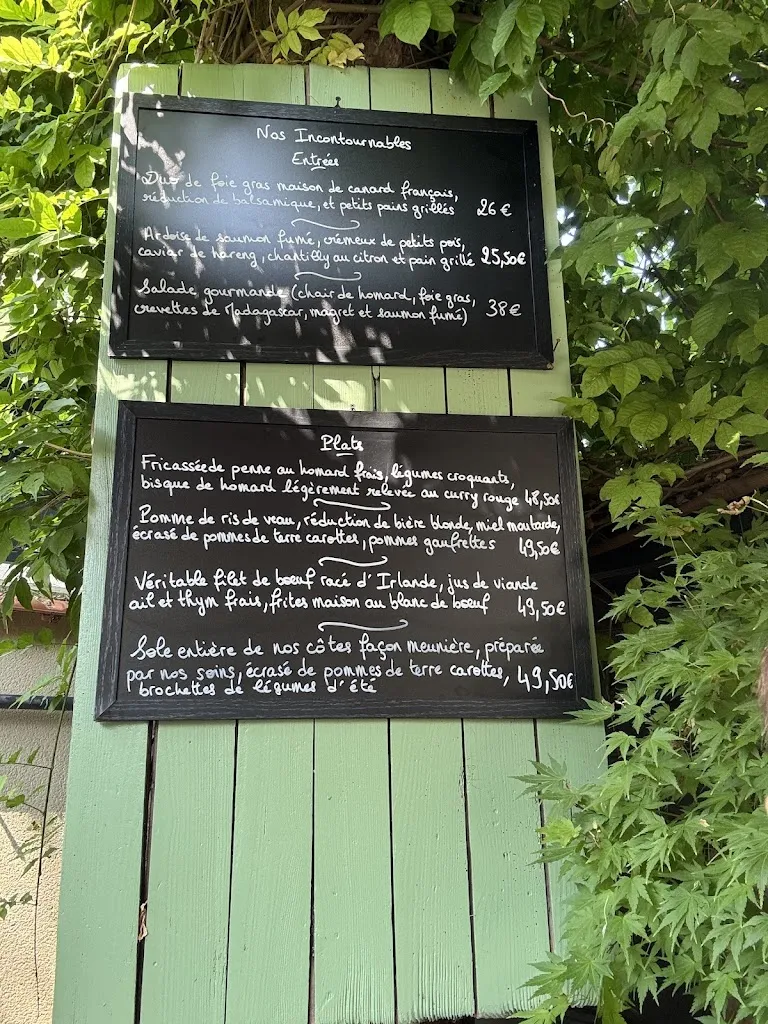 Menu_Restaurant Le Relais de Guermantes_Guermantes_image_1