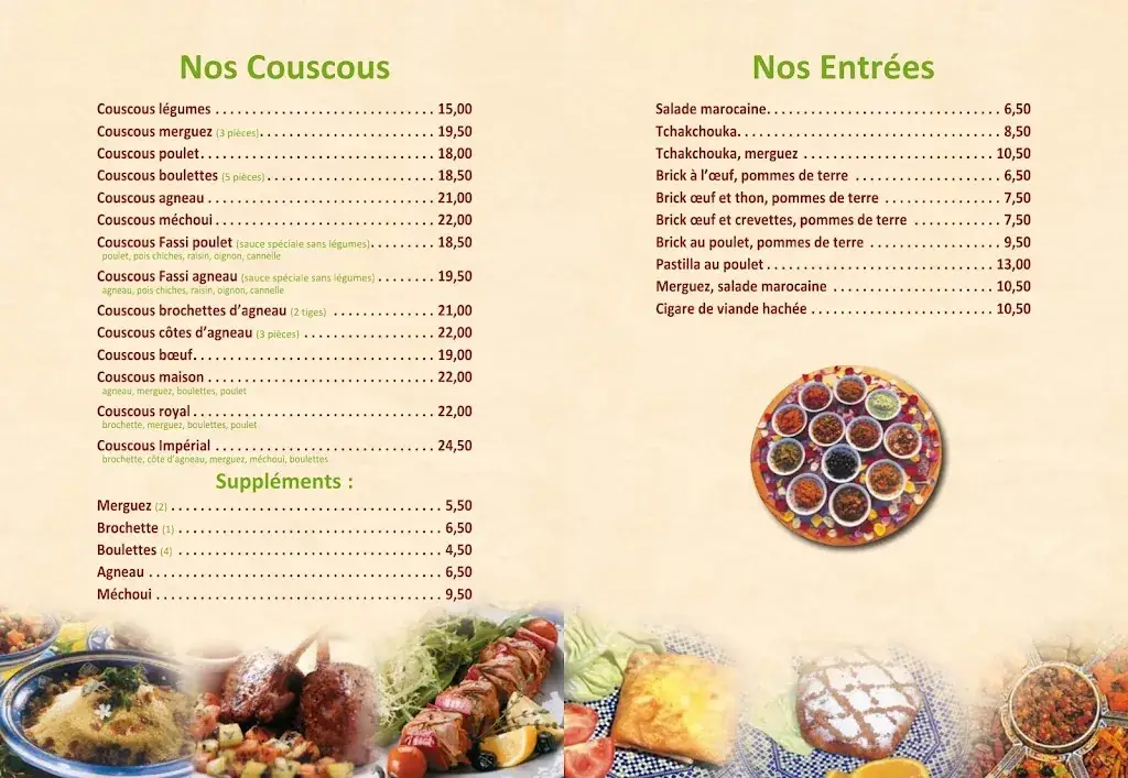 Menu_Auberge De Marrakech_Saint-Thibault-des-Vignes_image_2