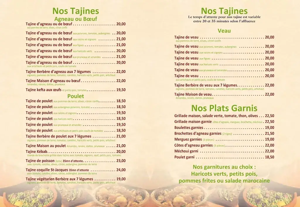 Menu_Auberge De Marrakech_Saint-Thibault-des-Vignes_image_3