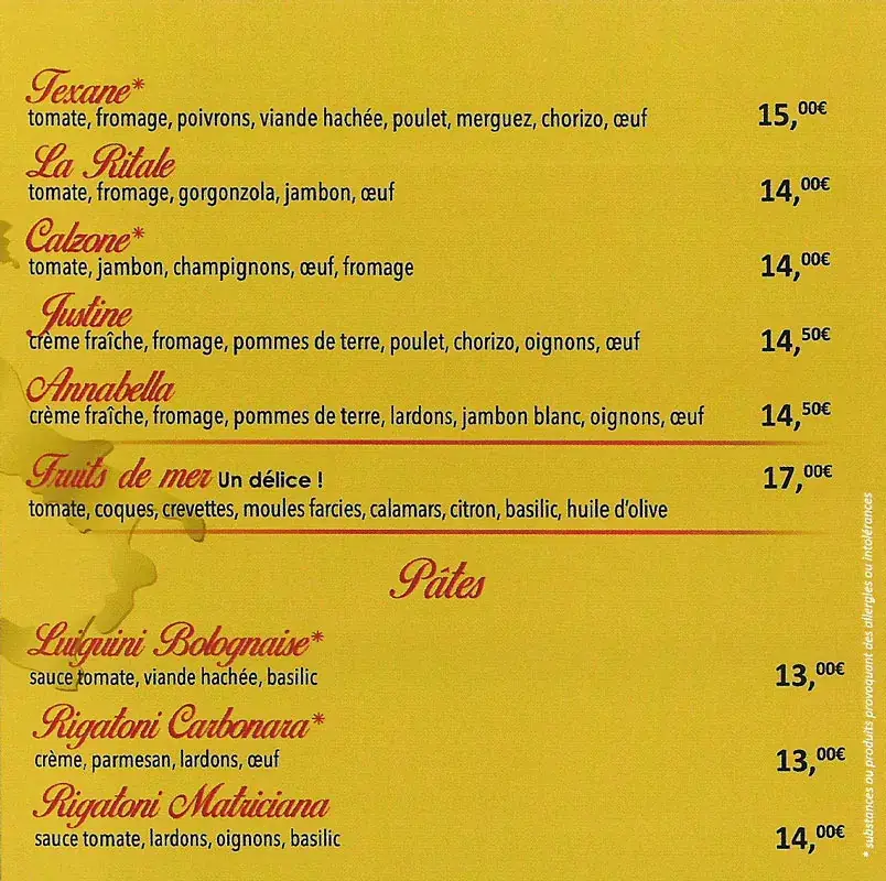 Menu_Le Monte Cristo Restaurant Karaoké Soirées à Thème Diner Dansant (77)_Coubert_image_2