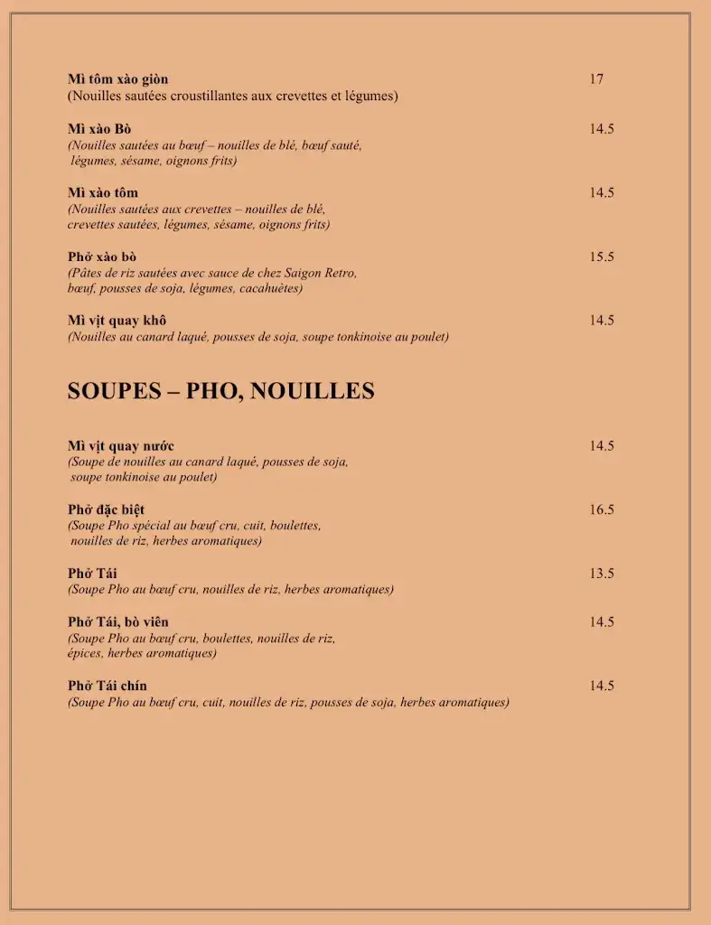 Menu_Saigon Retro_Coignières_image_4