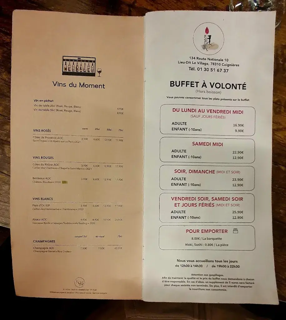Menu_Wafu Restaurant_Coignières_image_2