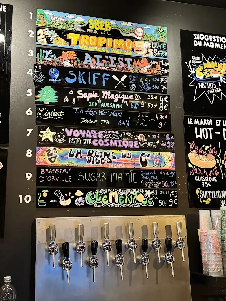 Menu_Microbrasserie Second Degré_Magny-le-Hongre_image_2