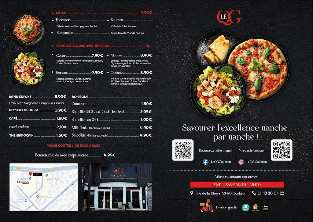 Menu_Restaurant Le QG_Coubron_image_2