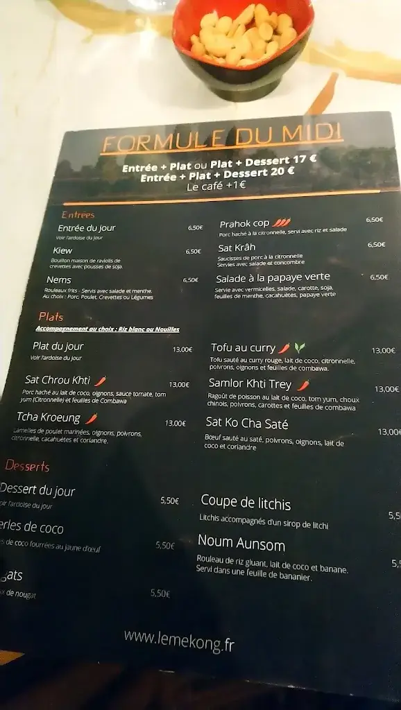 Menu_Le Mékong Clichy_Clichy_image_3