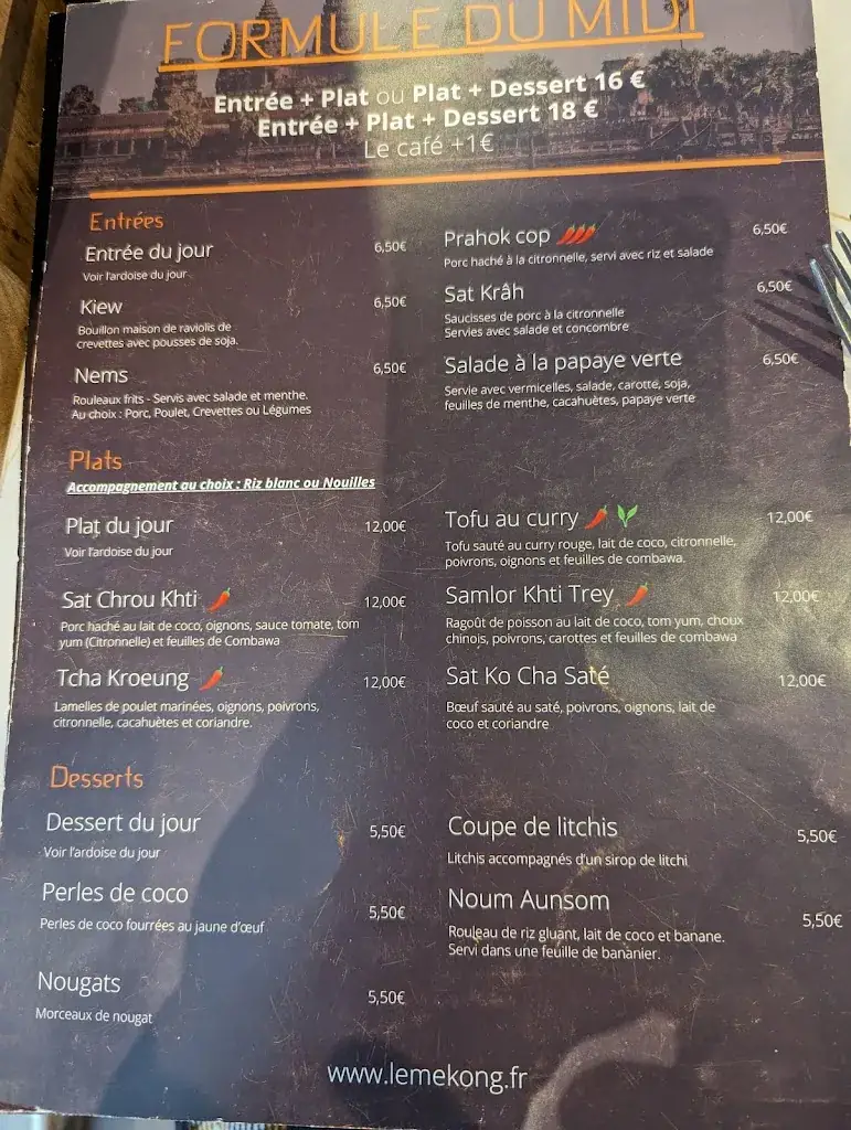 Menu_Le Mékong Clichy_Clichy_image_4