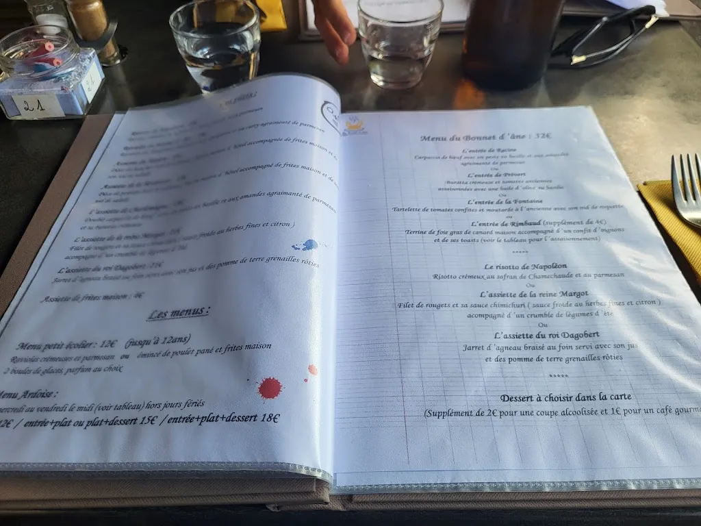 Menu_Restaurant Le bonnet d'âne_Saint-Laurent-du-Pont_image_4