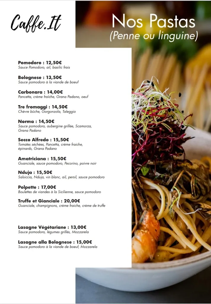 Menu_CAFFE IT - 