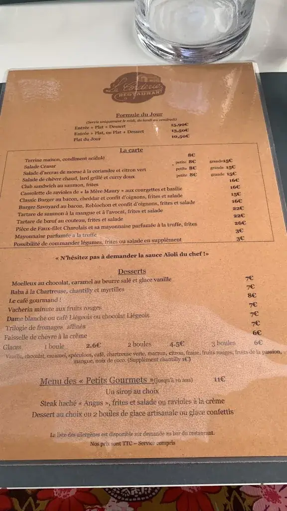 Menu_Restaurant La Corderie_Échelles_image_3