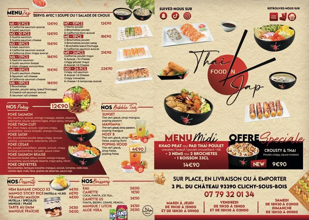 Menu_Thai Food N'Jap_Clichy-sous-Bois_image_2