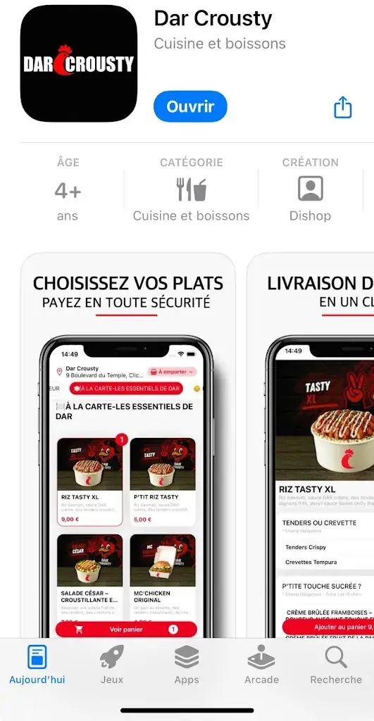 Menu_DAR🐔CROUSTY - Clichy-Sous-bois_Clichy-sous-Bois_image_2