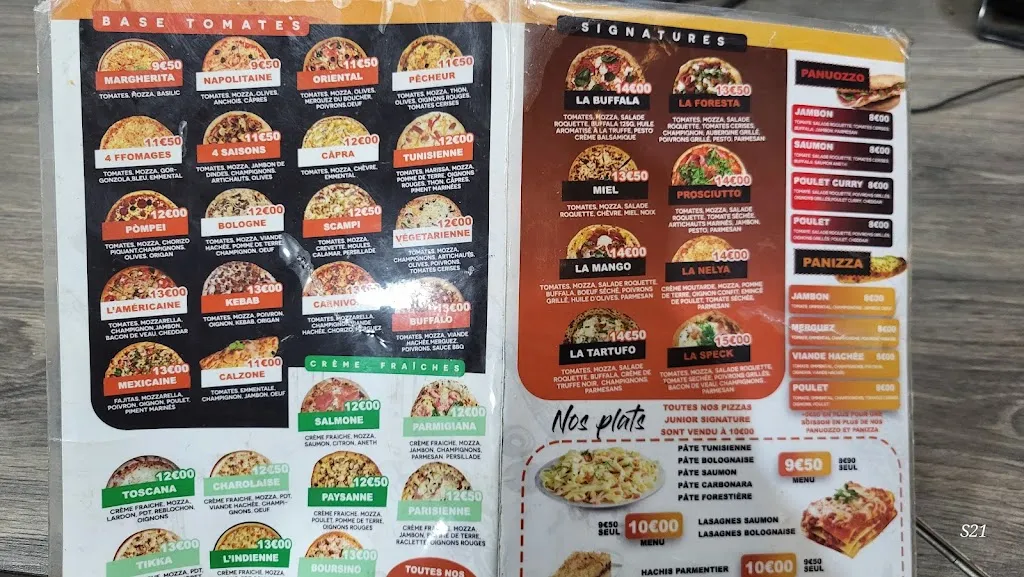 Menu_Chez Nelya Pizza au feu de bois_Clichy-sous-Bois_image_2