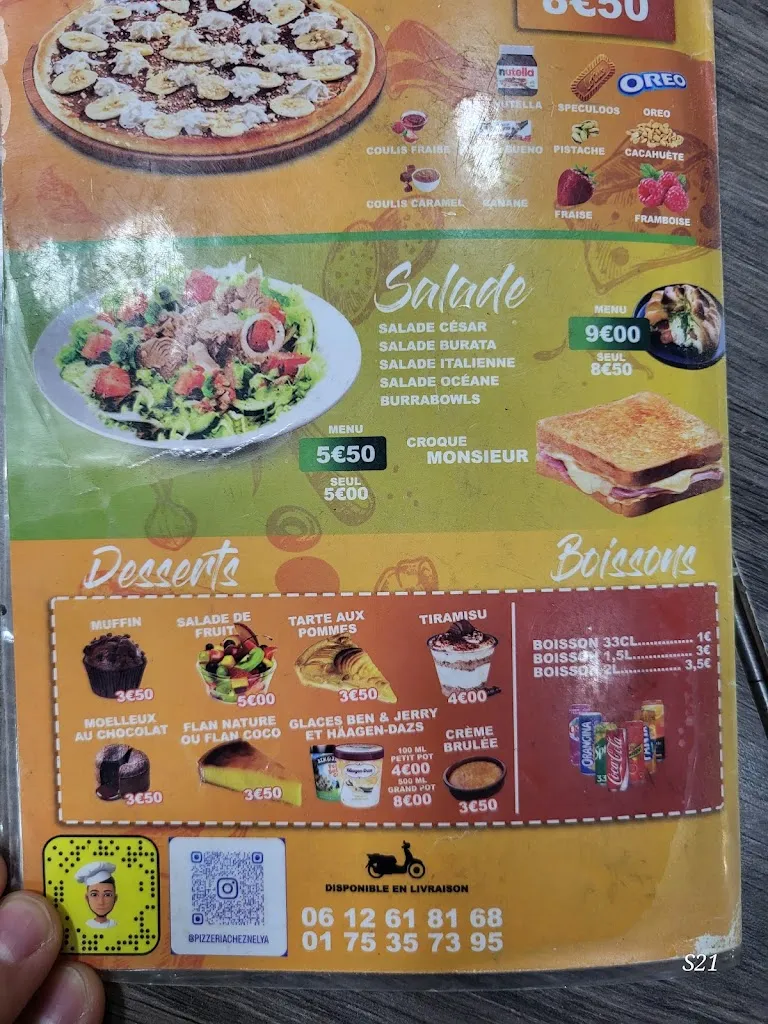 Menu_Chez Nelya Pizza au feu de bois_Clichy-sous-Bois_image_3